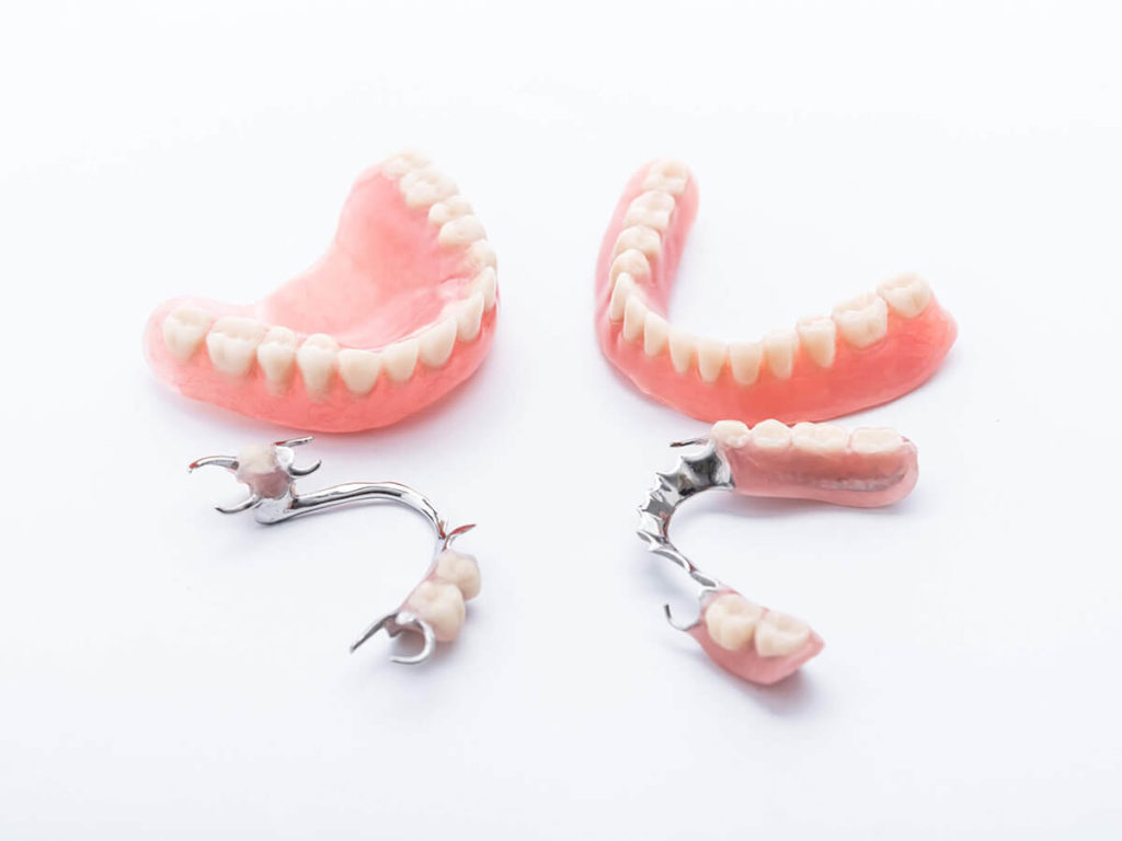 full and partial dentures