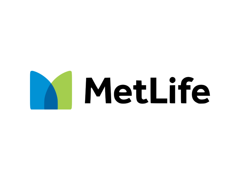 It’s the MetLife logo, featuring a stylized 